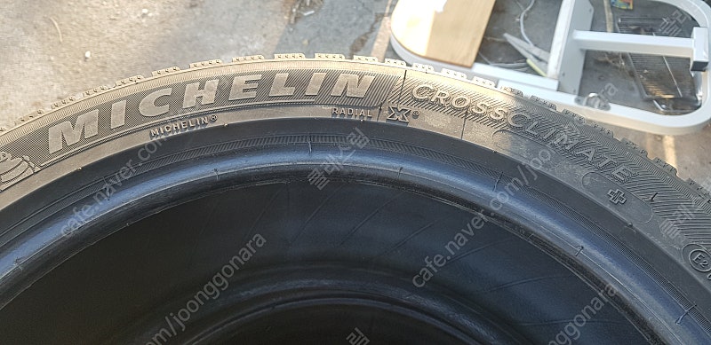 미쉐린 245 45 r17 4짝 19년도 생산 cross climate 타이어 크로스클라이밋+--5
