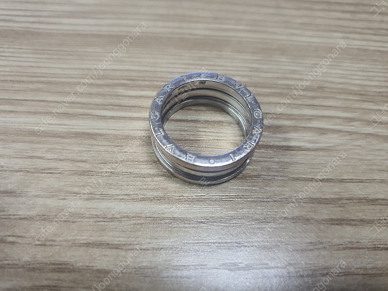 불가리 반지 플래티늄 실버 10호 3링 판매합니디