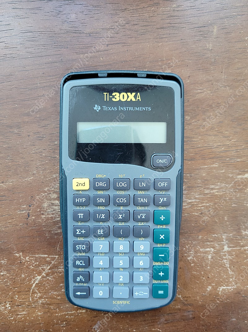 Texas Instruments사 공학계산기(TI-30XA)