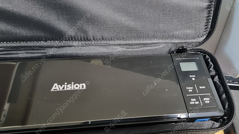 avision micube 휴대용 스캐너 팝니다 (거의새것)