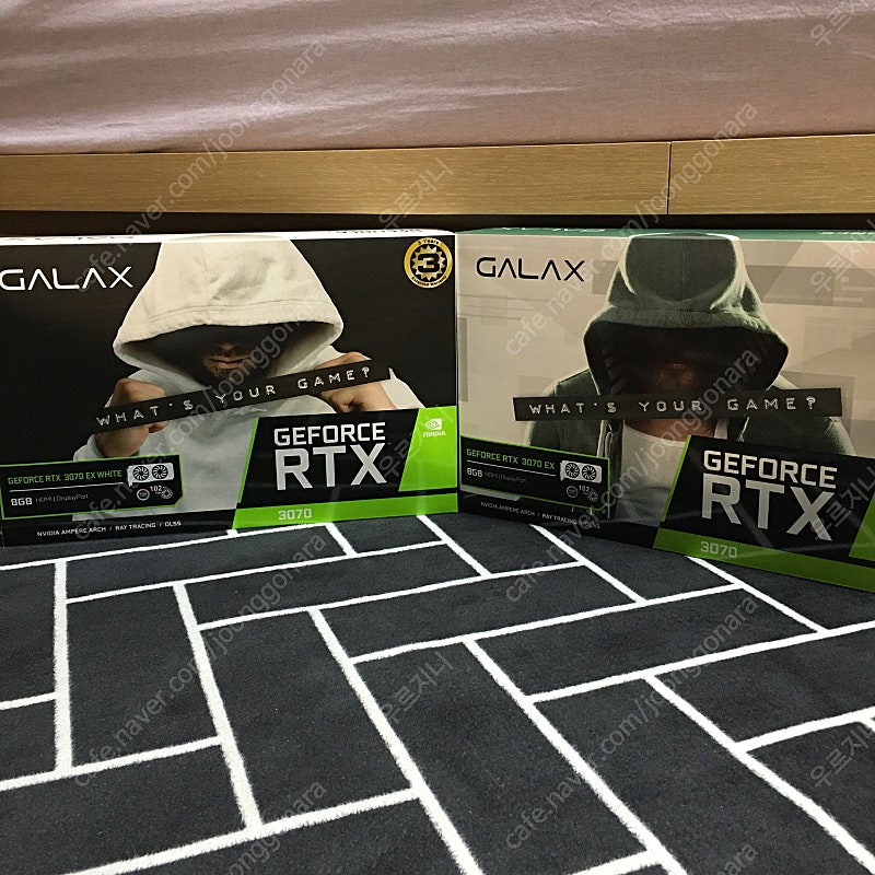 (Non LHR)RTX3070 GALAX ex Black/White 2대