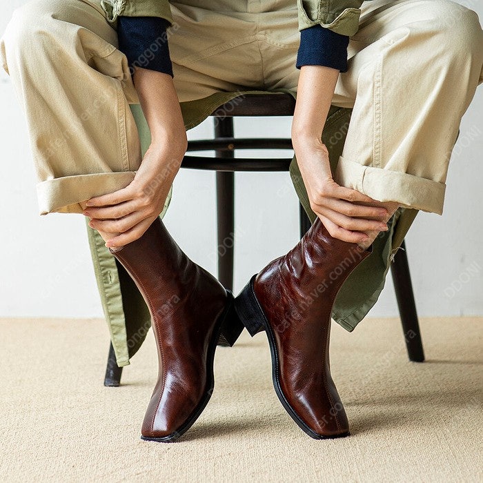 바이언스 앵클 부츠 BJB19408 DAN ANKLEBoots / 5color 브라운 230mm 발볼넓힘