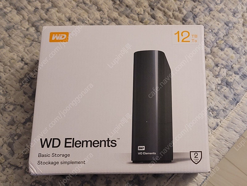 wd elements 12 tb 미개봉 판매합니다. [부천]