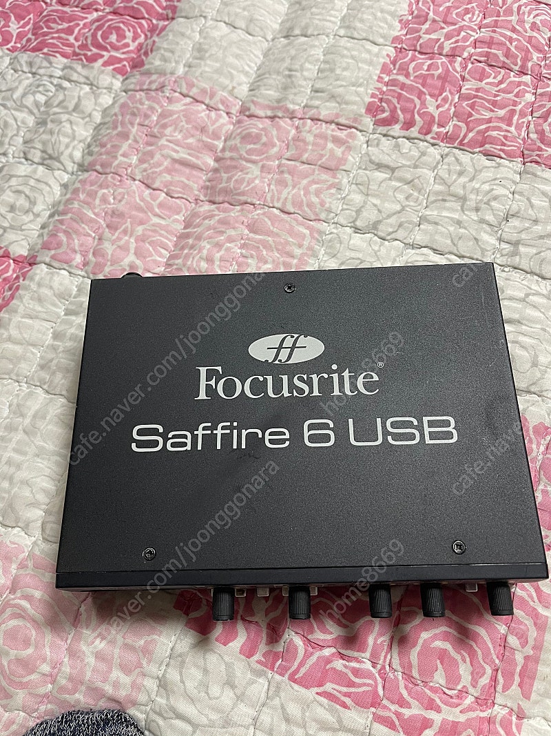 오디오 인터페이스 Focusrite saffire 6 usb