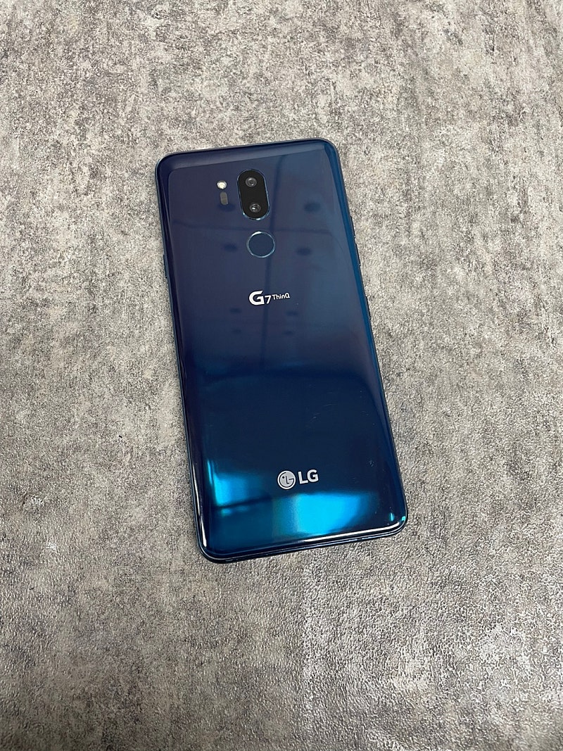 LG G7 64G 블루 무잔상 상태좋은폰 8만원 판매해요