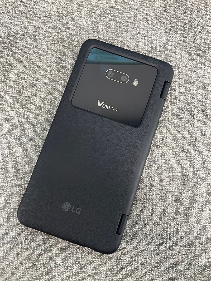 LG V50S 256기가 블랙 20년12월개통 듀얼스크린2 포함 S급 단말기 25만원판매
