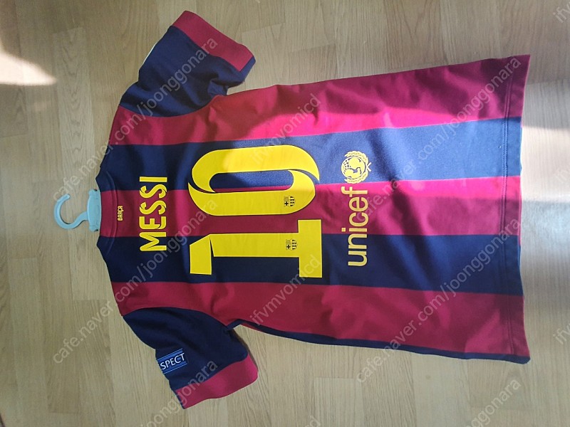 1415바르셀로나 챔스결승 유니폼 2장 판매합니다