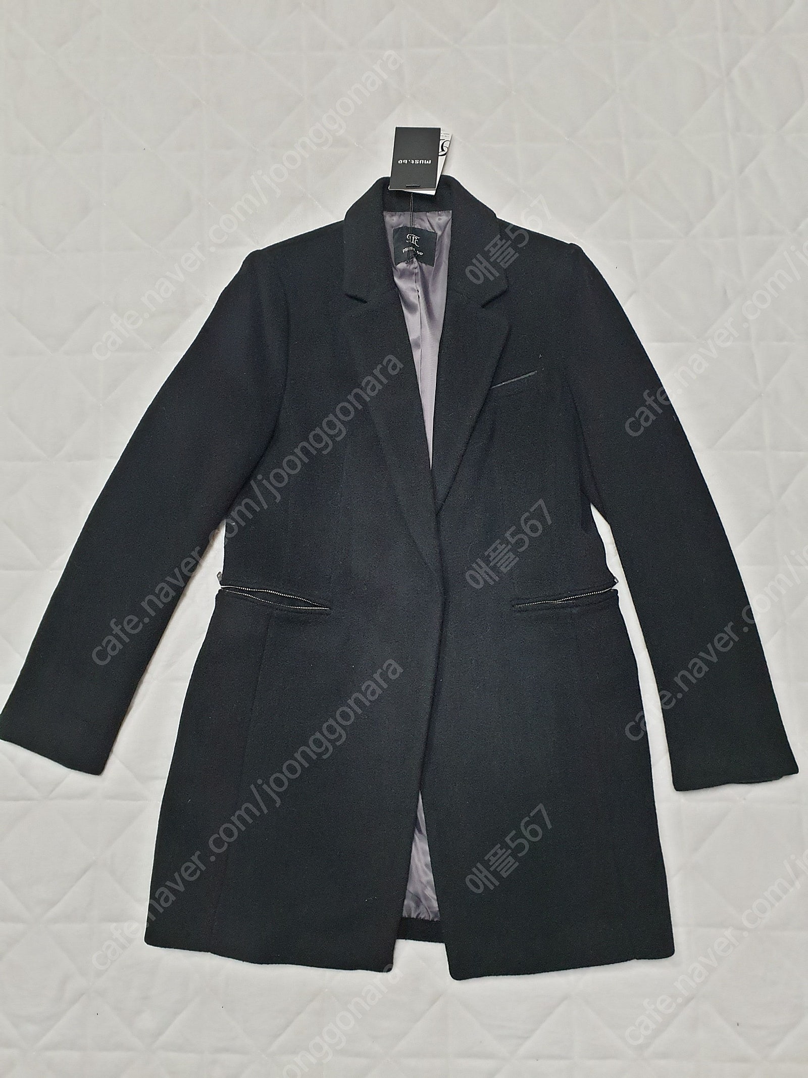 머스트비 모혼방 코트 새옷 / Enc 블라우스형 자켓 / 사이즈66(여성88센티)