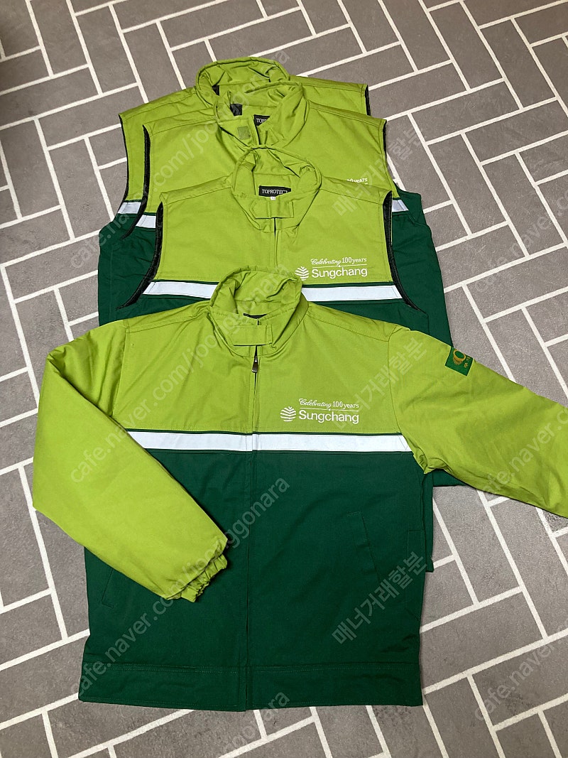 겨울 성창그린작업복 쟈켓 (95,115) 사이즈 15000원