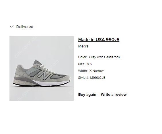 뉴발란스 990v5 Made In USA Men's 9...--4