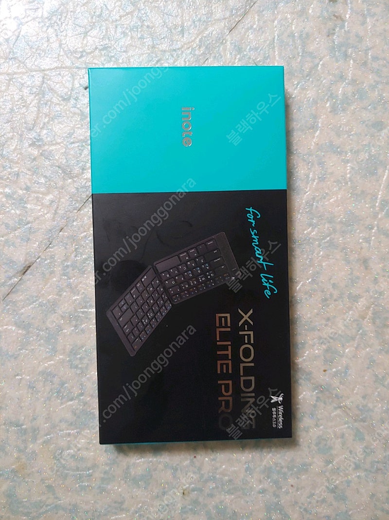 [판매] 퓨전에프앤씨 아이노트 X-Folding Elite Pro 접이식 블루투스 키보드