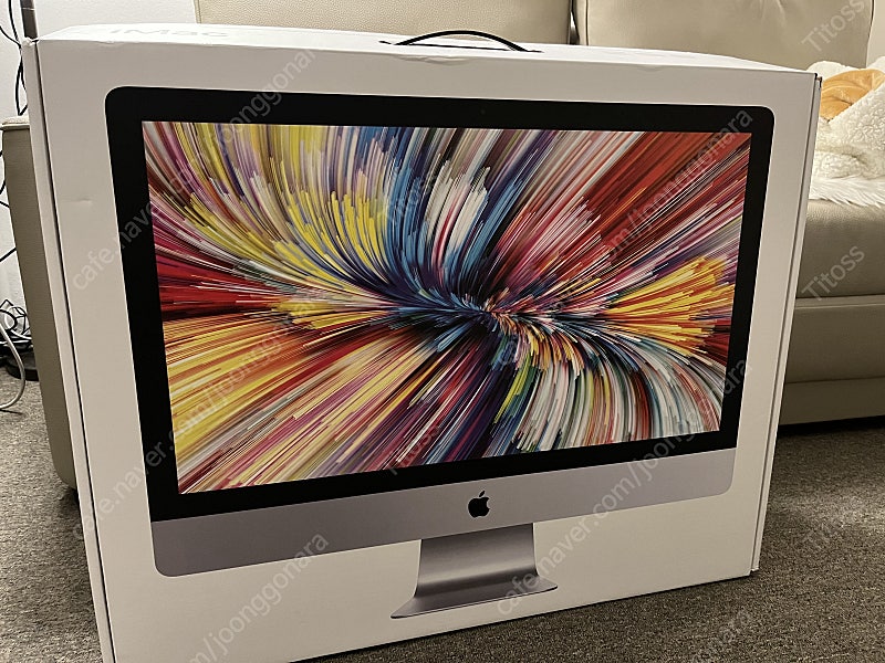 아이맥 27인치 i7 3.8Ghz 2020년형 64램 ...--8