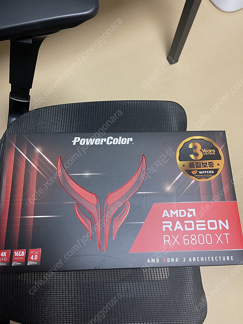 rx 6800xt 레드데빌 팝니다