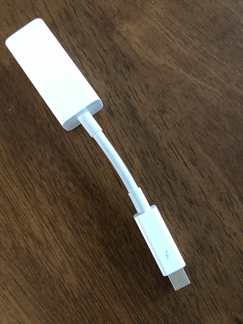 애플 정품 Apple Thunderbolt-Gigabit Ethernet 어댑터