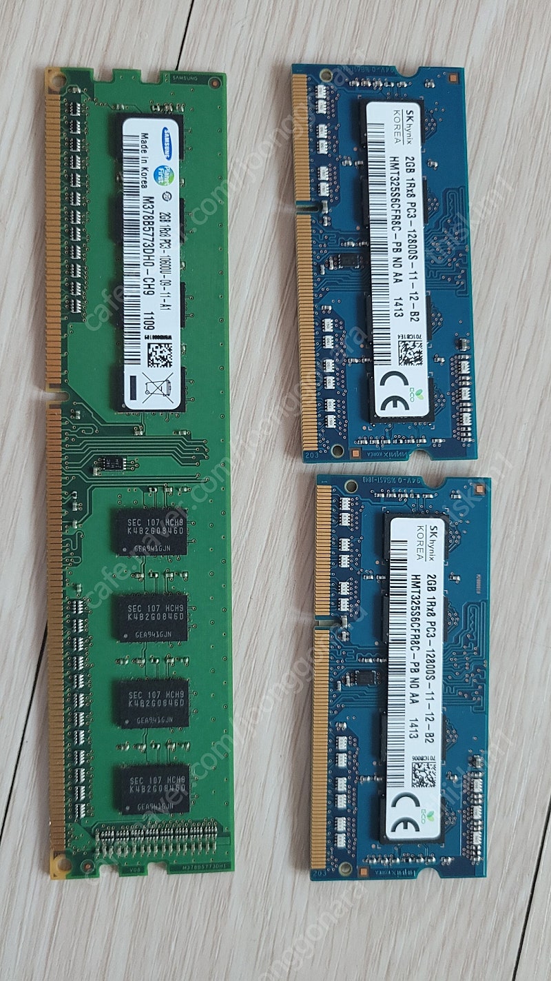 DDR3 데스크탑 노트북 2G 메모리 팝니다