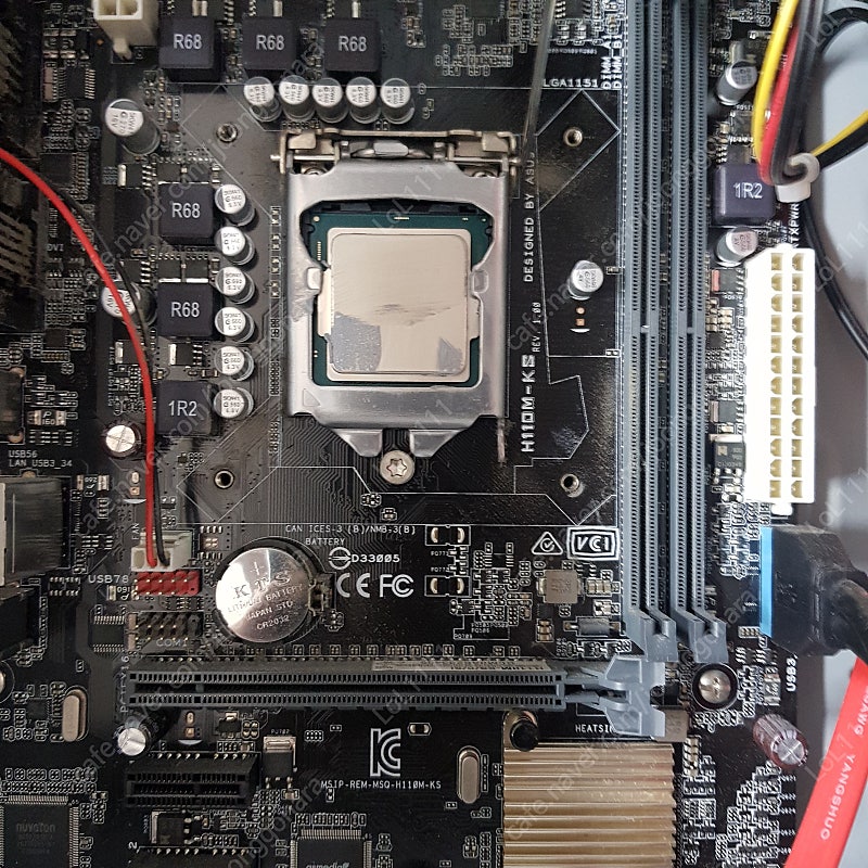 i5-6500 +ASUS H110M + RAM 4G 셋트 싸게 팔아요