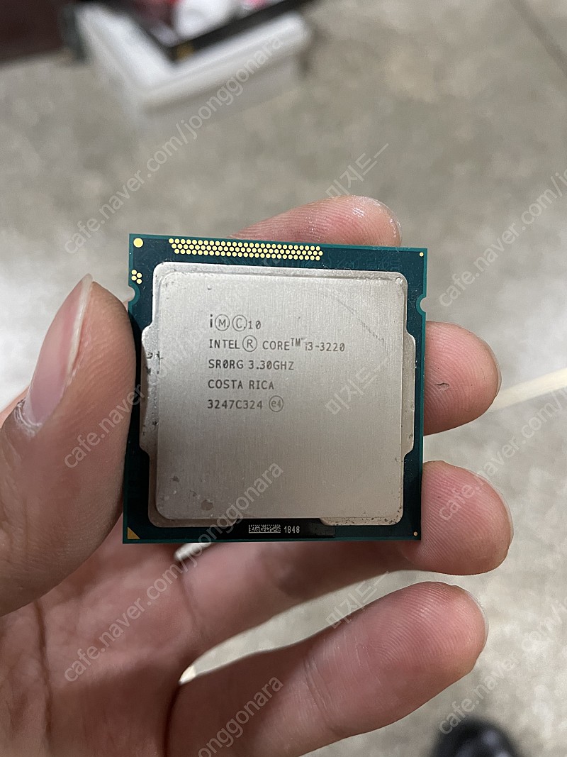 컴퓨터 부품 판매합니다 cpu i-3220 메인보드 h61 그래픽카드 라데온 hd 3650 램 ddr3 4g