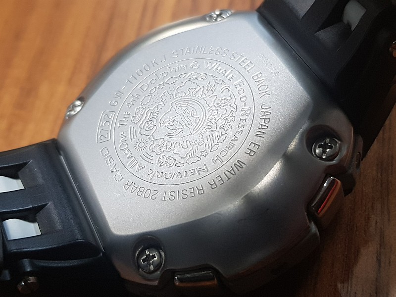 [판매중] CASIO G-SHOCK 카시오 지샥 GW-1100KJ 돌고래 고래 한정판 시계 팝니다
