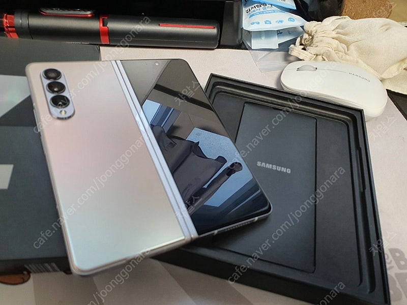 갤럭시 z 폴드3 팬텀실버 512g 자급제