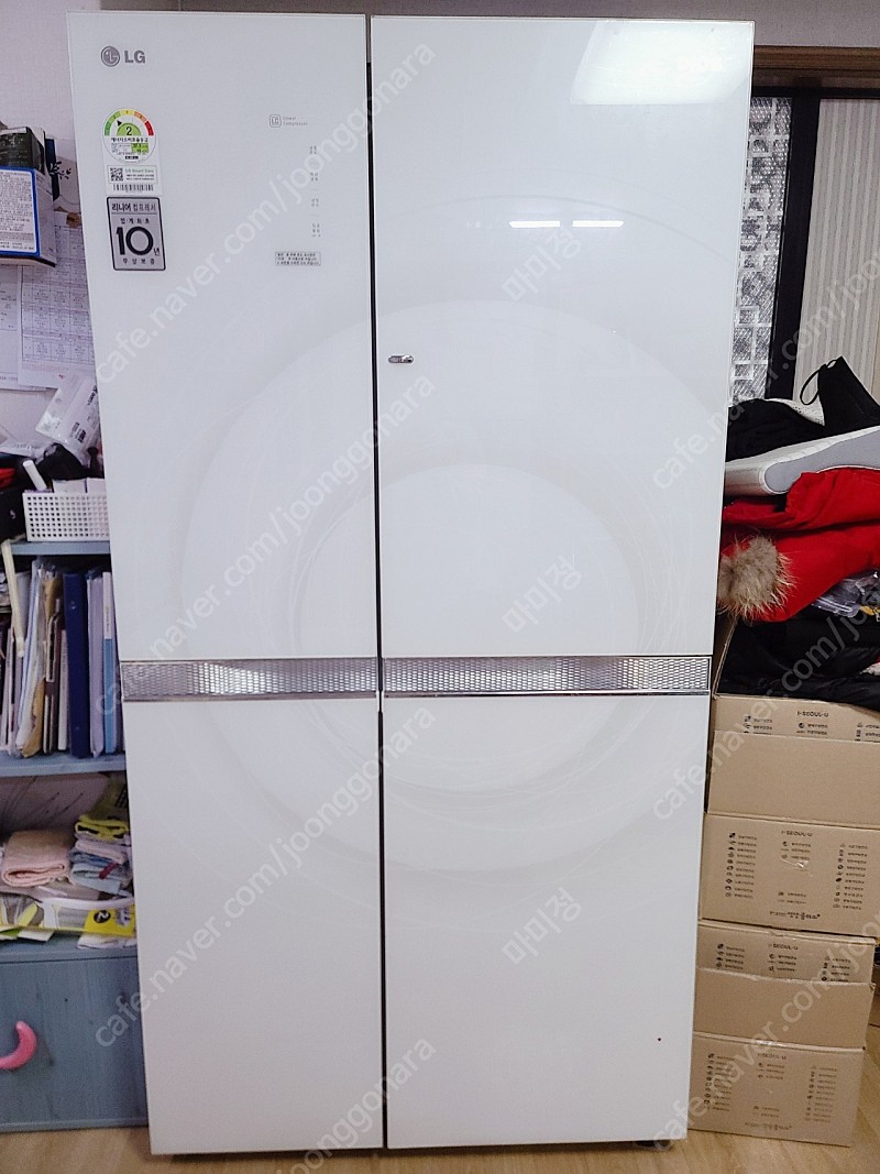 LG 디오스 양문형 냉장고 R-T823FBCRL