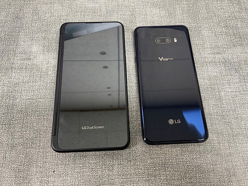 (A급)LG V50S 256G 블랙 20년 10월개통 듀얼포함 23만원 판매합니다