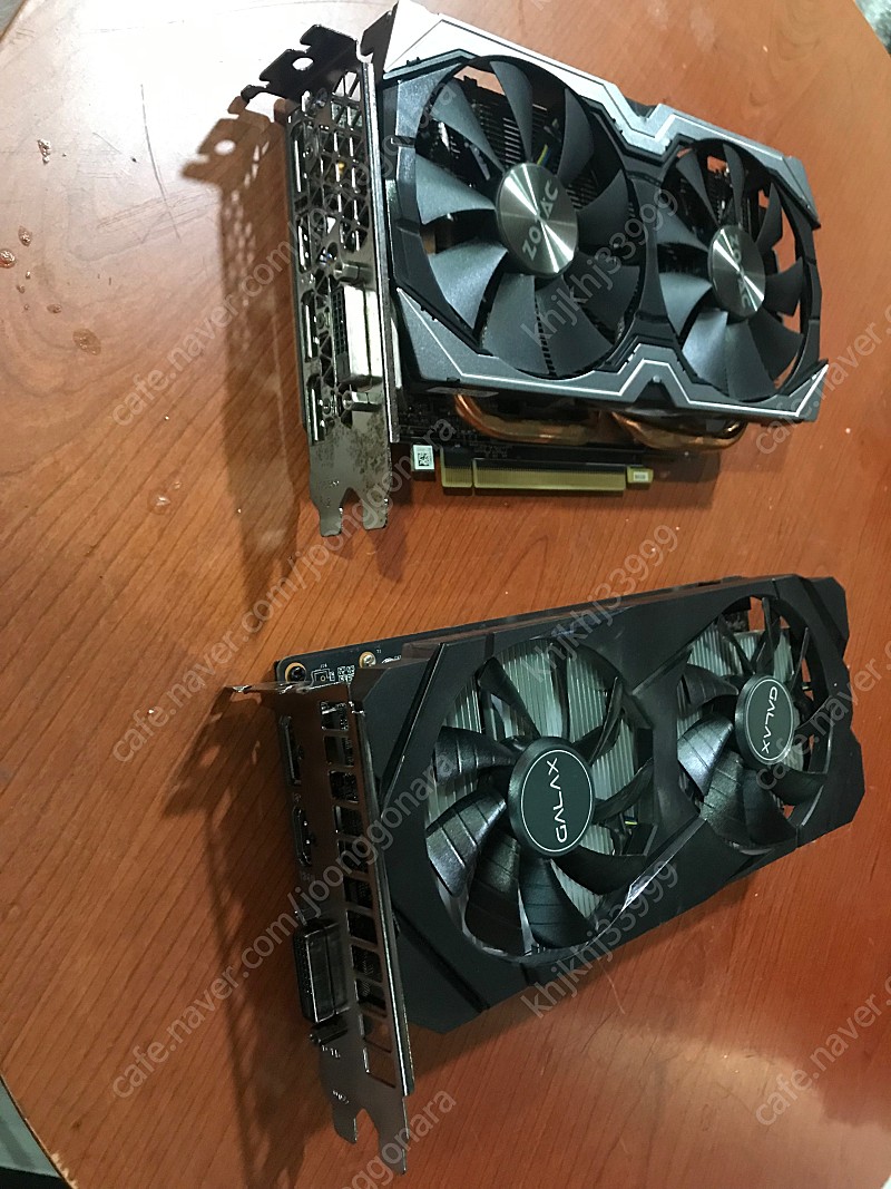 그래픽2가지판매 갤럭시트윈 gtx2060 6기가/조텍트윈gtx1060 6기가 (대구)