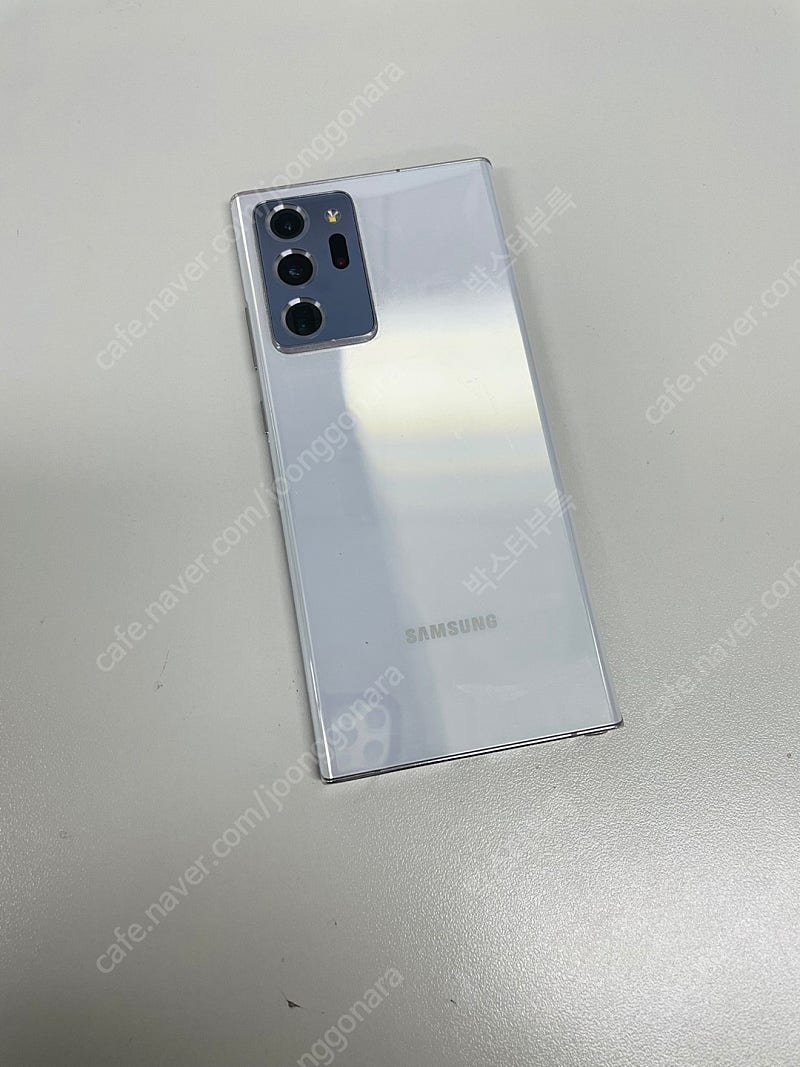 (LG U+)갤럭시노트20울트라 256기가 화이트 무잔상 깨끗한폰 62만원 판매