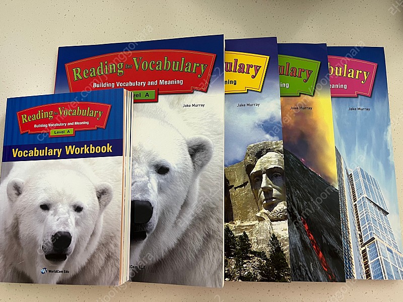 Reading for vocabulary, Reading for vocabulary plus, American text book