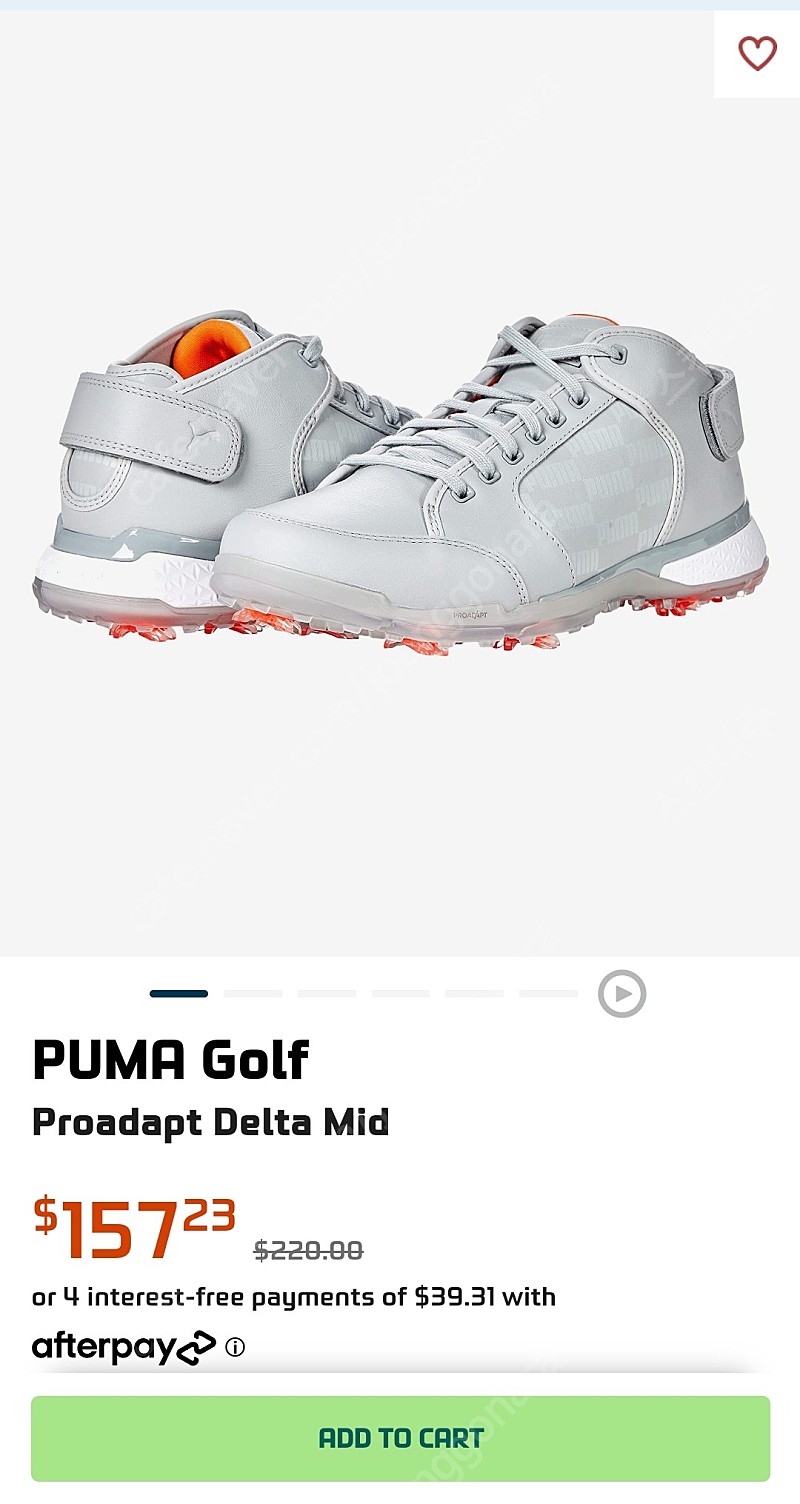PUMA 골프화 새제품 Proadapt Delta Mid