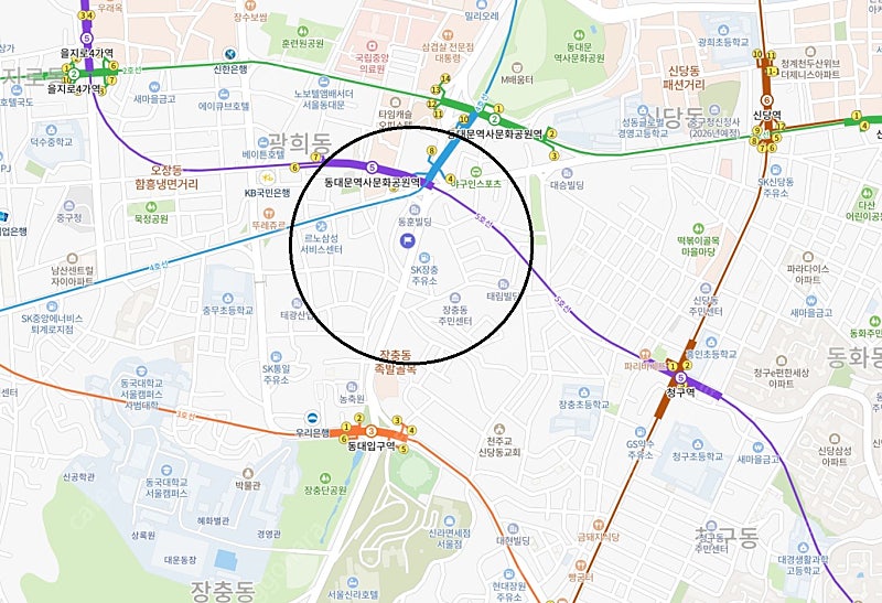 서울 동대문역사문화 인근 주차권 구합니다! (장충동)
