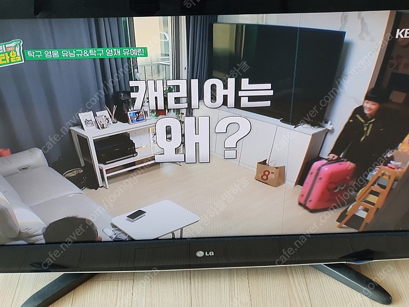 LG LCD TV 42 화면 줄 6만원 진해구 용원