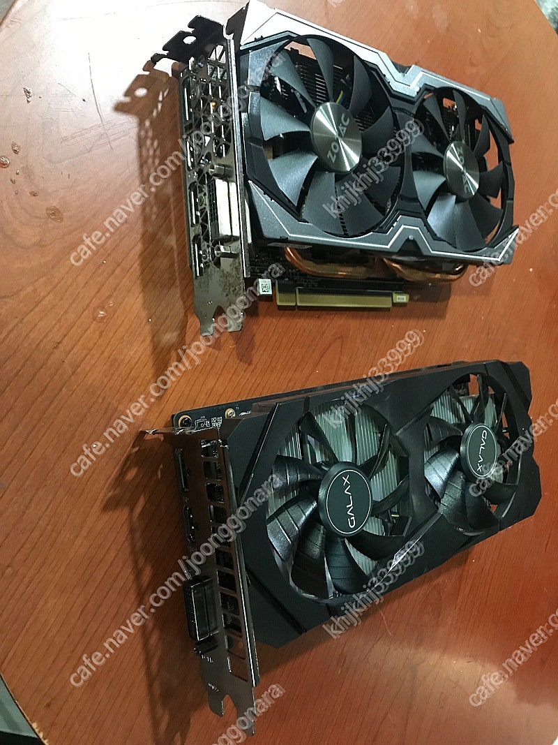 그래픽2가지판매 갤럭시트윈 gtx2060 6기가/조텍트윈gtx1060 6기가 (대구)