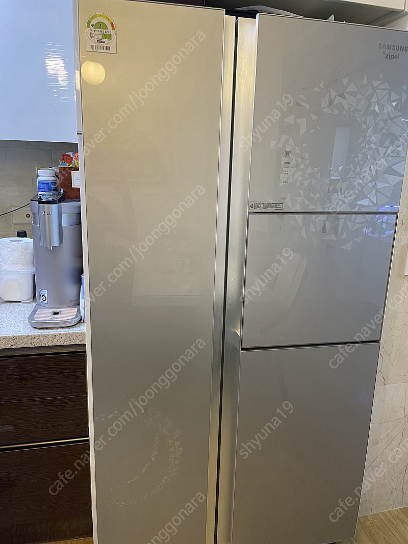 삼성지펠 양문형 냉장고