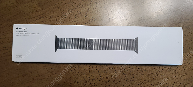 정품 애플워치 밀레니즈 루프 42mm 스페이스 블랙 미개봉