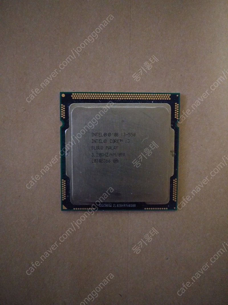 인텔 1156소켓 i3 550 / (클락데일/3.2G/4M) (무료배송)