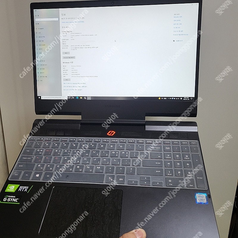 삼성 오디세이 NT850XBX-GD7AH i7-9750H/RTX2060/M.2 1TB/RAM 32GB 팝니다