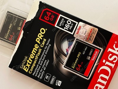 샌디스크 sandisk CF카드 Extreme Pro 64G 판매합니다.