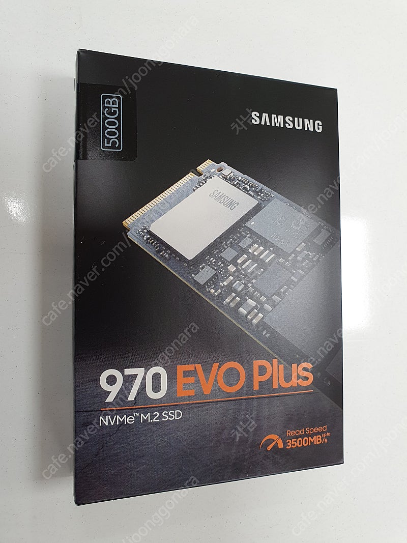 삼성 970 EVO PLUS NVME 500G 미개봉 팝니다.