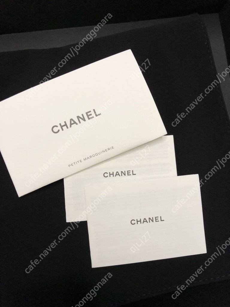 샤넬 시즌백 진주탑핸들woc 블랙--8