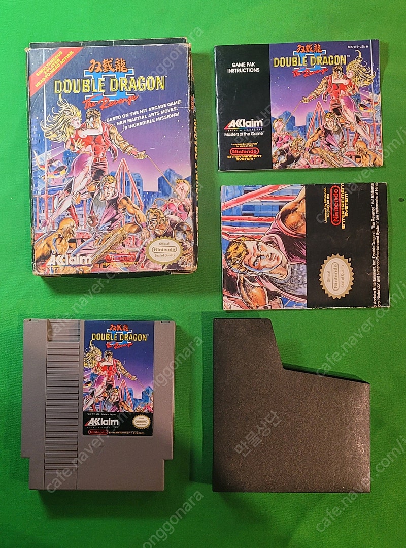 닌텐도 NES 더블드래곤2 DOUBLE DRAGON 2