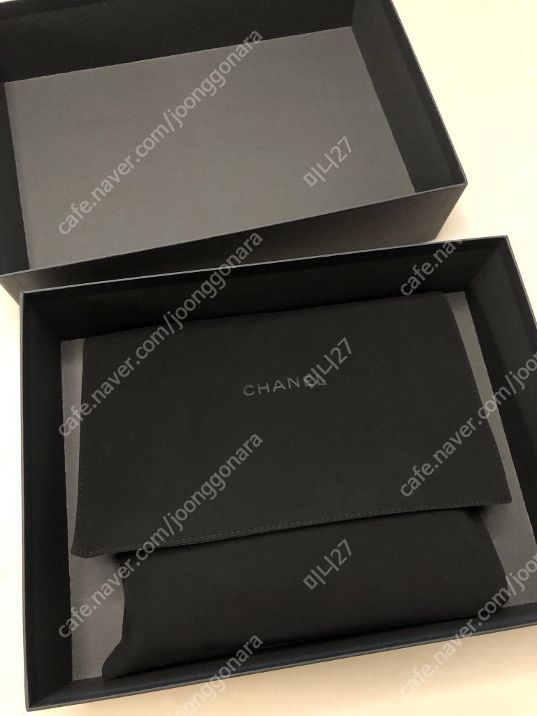 샤넬 시즌백 진주탑핸들woc 블랙--2