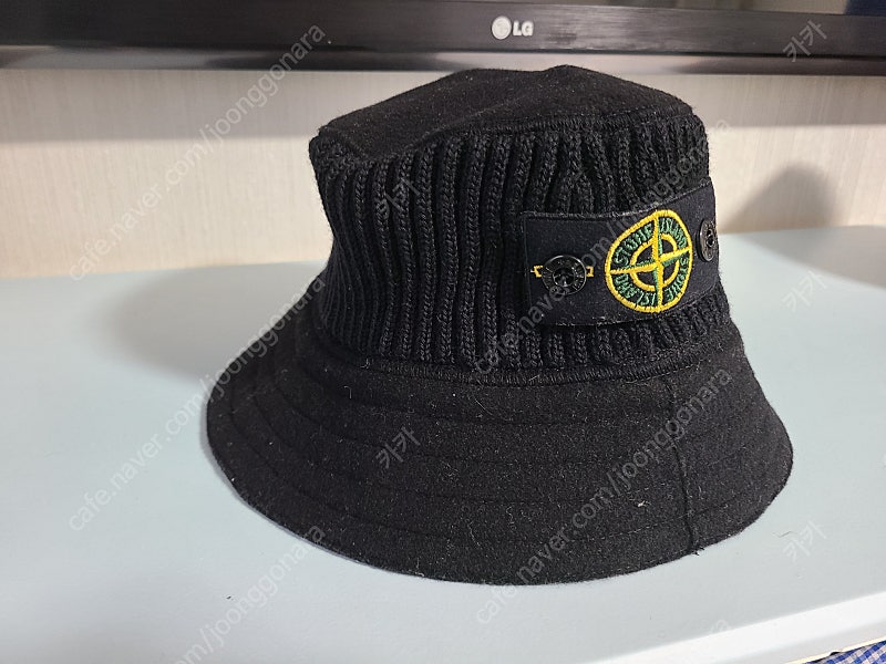 스톤 스톤아일랜드 니트벙거지 모자