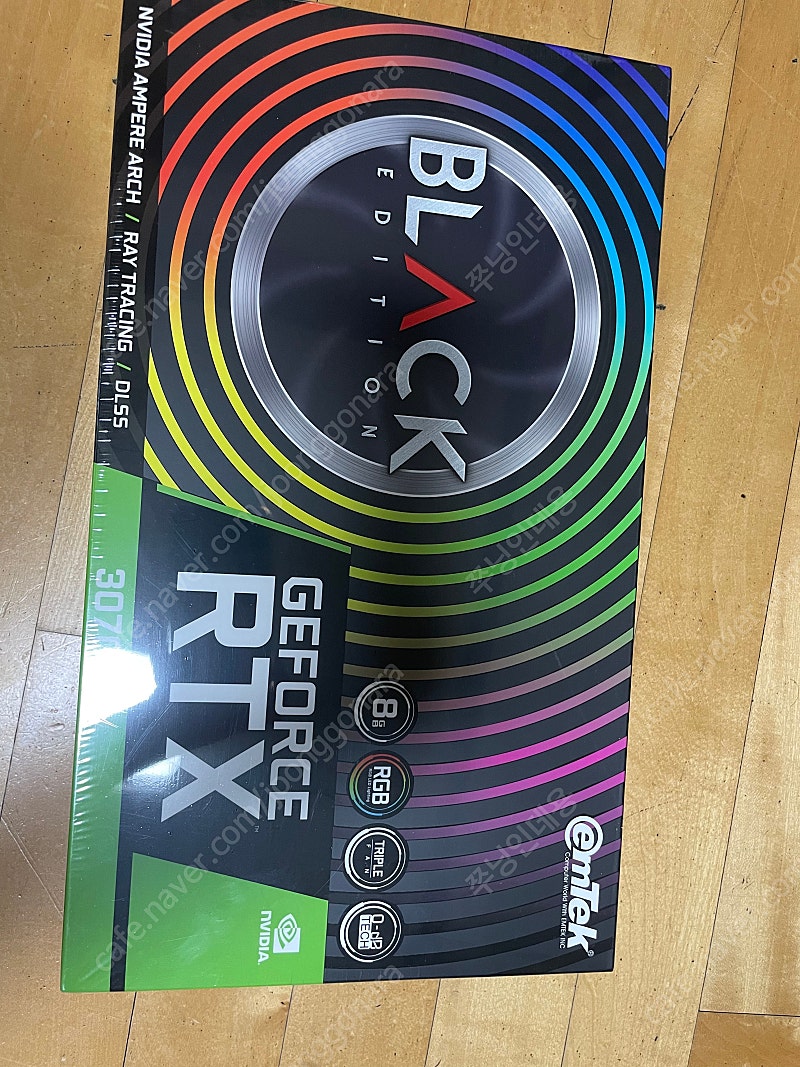 이엠텍 RTX3070Ti 블랙에디션 판매 및 추금 없이 교환