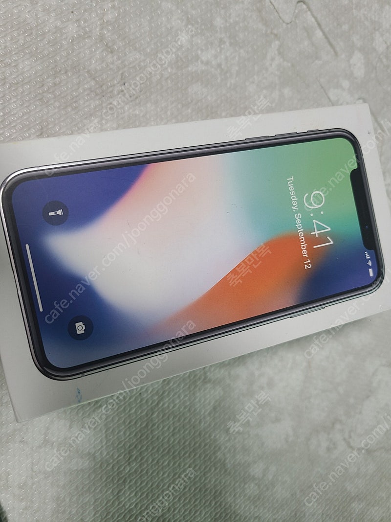 아이폰 x 64g 화이트