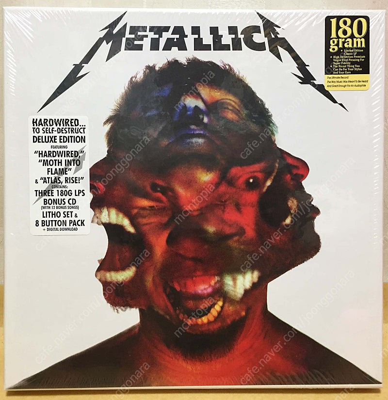 LP ; metallica - hardwired...to self-destruct 메탈리카 LP CD 박스 세트