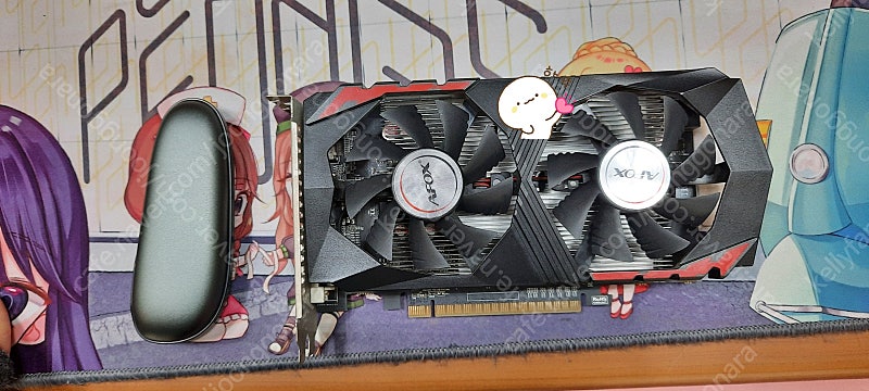 그래픽카드 지포스 GTX1050ti 4기가 트윈쿨러 팝니다.