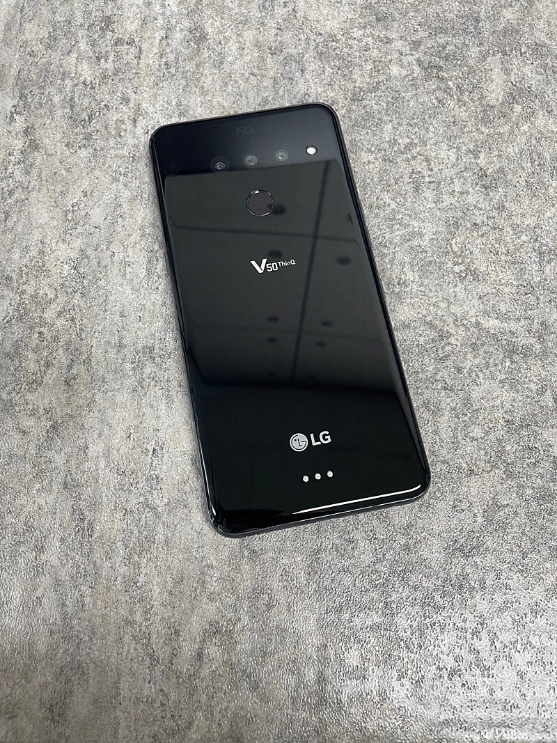 (S등급)LG V50 128기가 블랙 새상품급 컨디션 15만원 판매해요