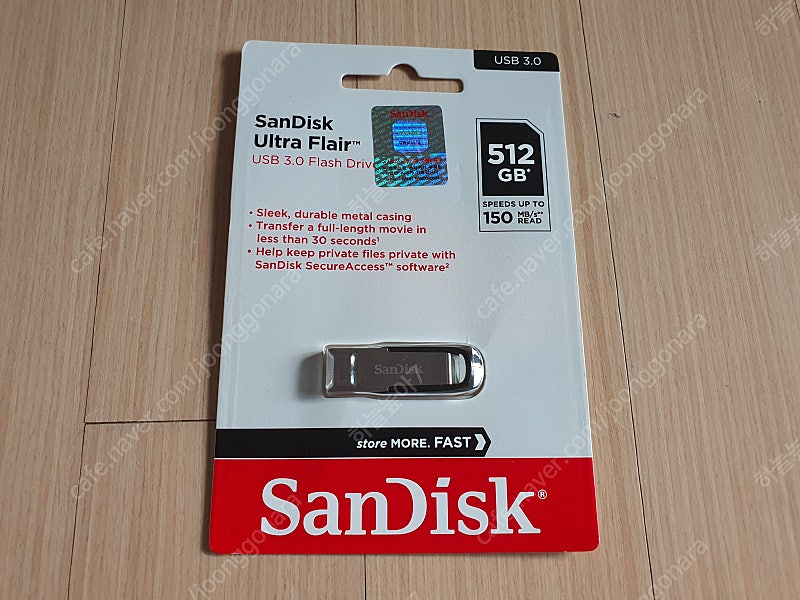 샌디스크 Sandisk Z73 Ultra flair 512GB 미개봉