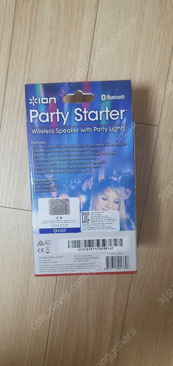 ion party starter 파티 스타터 블루투스 스피커 팝니다