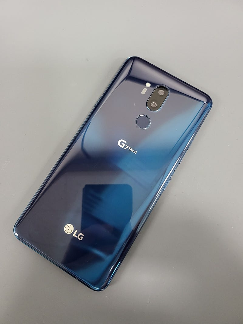 ﻿LG G7 64기가 블루 A급 무잔상폰 10만원 판매해요